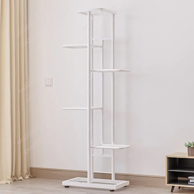 8-layer metal plant rack, indoor and outdoor 9 pot plant , multi-layer plant rack, garden metal flower display rack