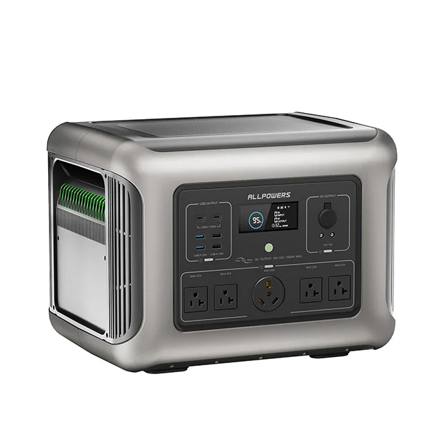 ALLPOWERS R2500 Solar Power Station For Food Truck Explorer Large Capacity Lifepo4 Power Station