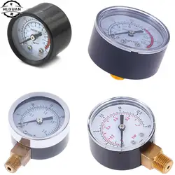 1pc 22/25/40/50mm Diameter Pressure Gauge Low Pressure For Fuel Air Oil Gas Water Oil Gas Measurement