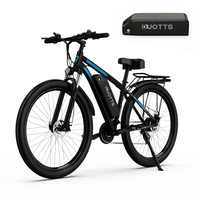 DUOTTS C29 Electric Bike Adult 15Ah*2 Dual Battery 100km Range 50km/h 750W 29\
