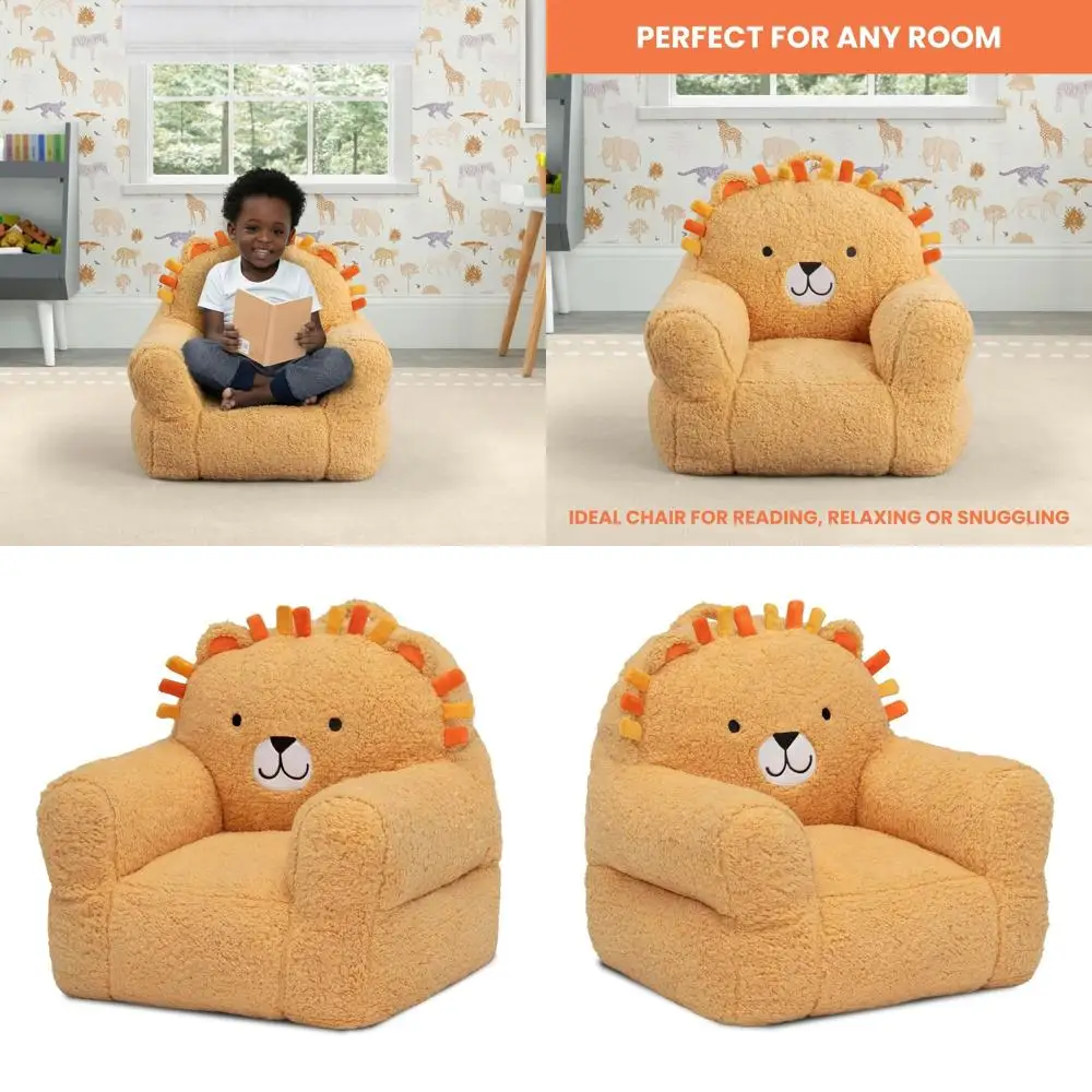 

Удобное оранжевое кресло-батут