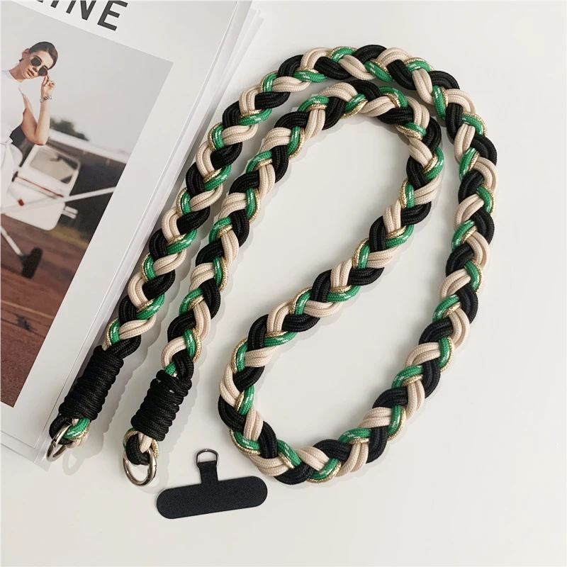 Nieuwe telefoonkoord Afneembare verstelbare ketting Lanyards voor tas Camera Crossbody Mobiele telefoonriemen Nekclip Koord Touw
