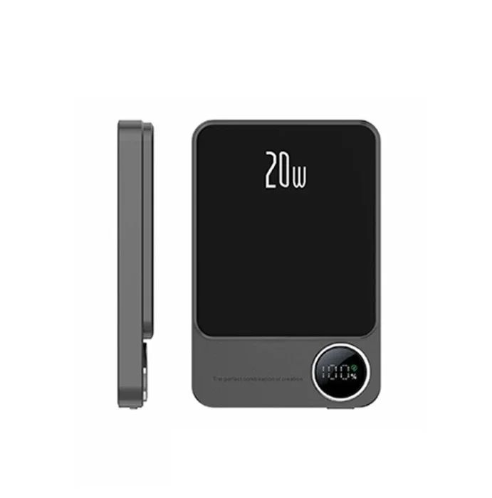 10000mAh Magnetic Power Bank PD20W Wireless Fast Charger, Portable External Battery for iPhone Samsung