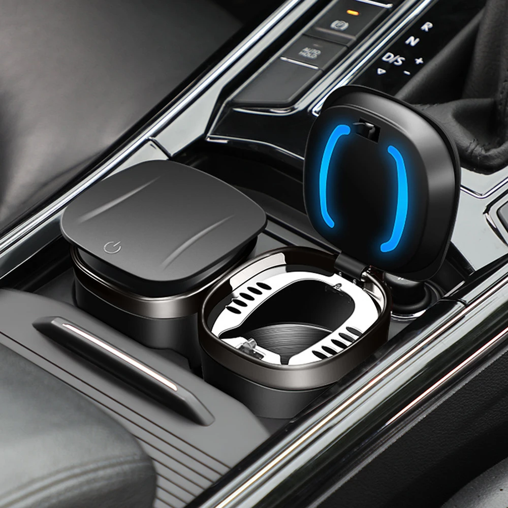 

Car Ashtray Cigarette Box Auto Accessories For Alfa Romeo Giulietta 159 Giulia BMW E46 E90 G30 X5 X1 Audi A3 A4 A6 Acura MDX