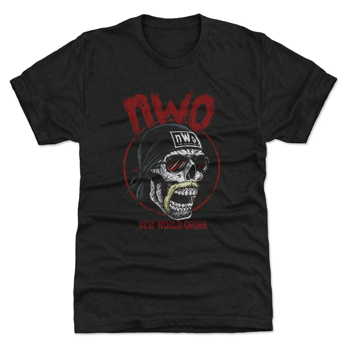 

“Hardcore Wrestling Style! nWo Skull Breathable training tee! —Remembering the Legend ，— for Wrestling Fans 2025 Summer!”