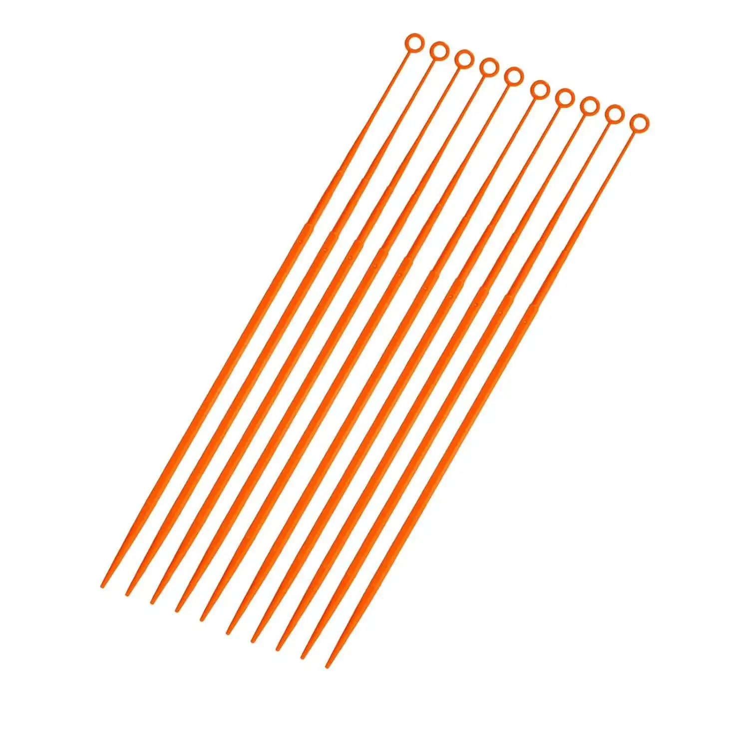 IKEME 25 Pieces 10ul Disposables Plastic Inoculating Loops EO Sterile Laboratory Inoculation Loop