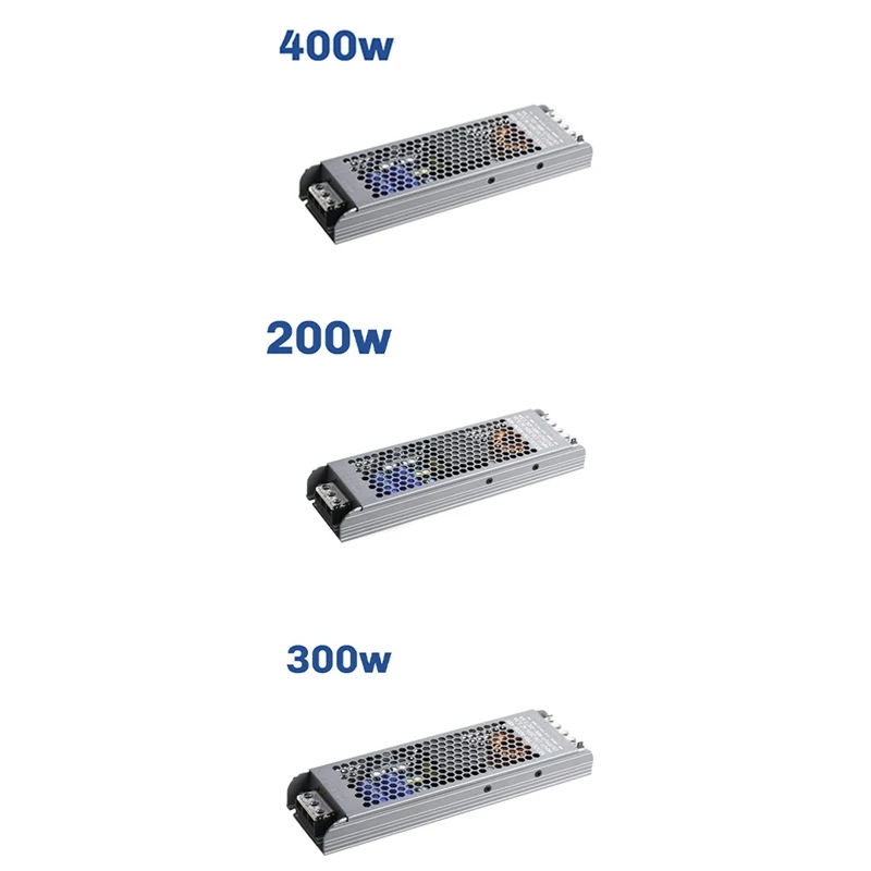 AC/DC 12V 24V Transformer LED Driver Power Supply 200W Super Thin A/D Converter For LED Strip Light Bulb