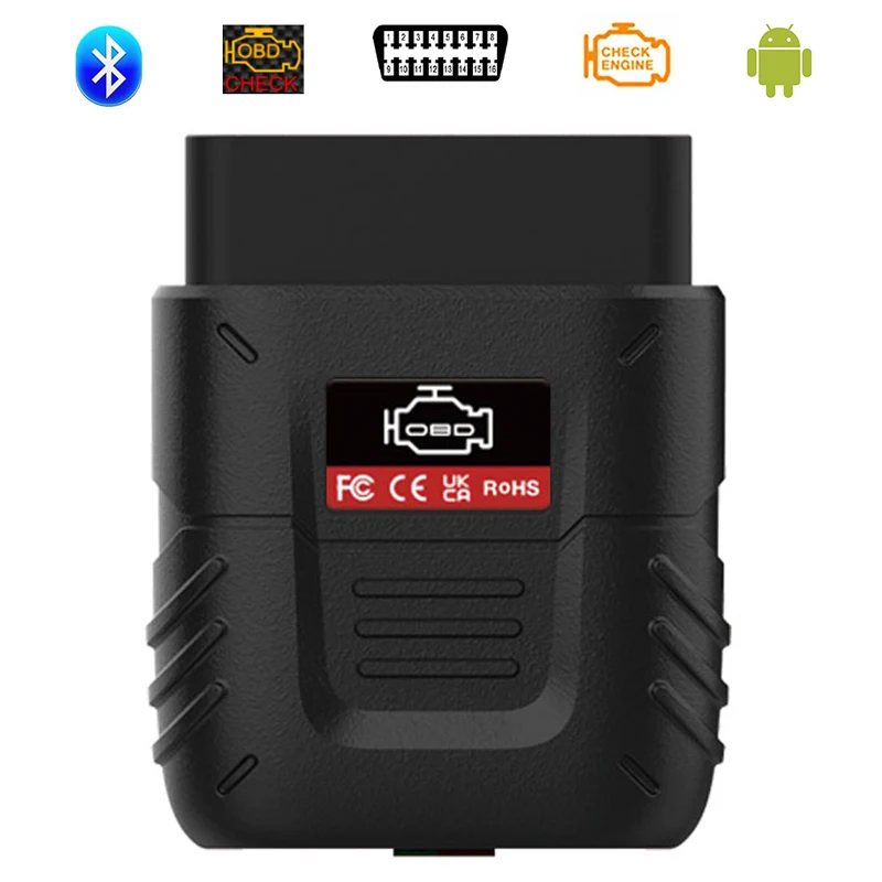 Bluetooth4.0 V019 OBD2 Scanner ELM327 Car Diagnostic Tools ELM 327 Auto Fault Code Readers OBD 2 Detection-Tool For Android/iOS