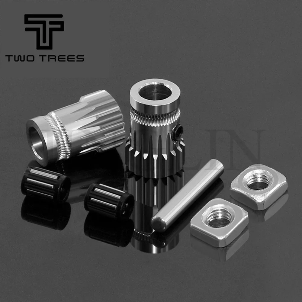Upgrade Dual-Drive-Getriebe-Extruder-Kit aus gehärtetem Stahl, vernickelt, für Prusa 3D-Drucker MK2/MK2.5/MK3/S Extruder 3D-Druckerteile – Detail 7