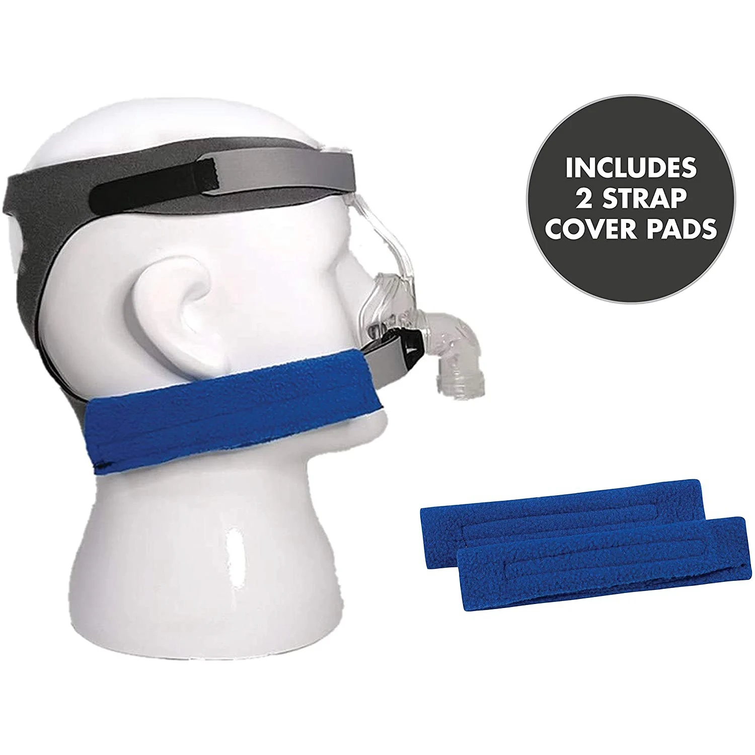 1 paio di forniture CPAP Comfort Pads prevengono il supporto per cinghie per maschere CPAP per il viso
