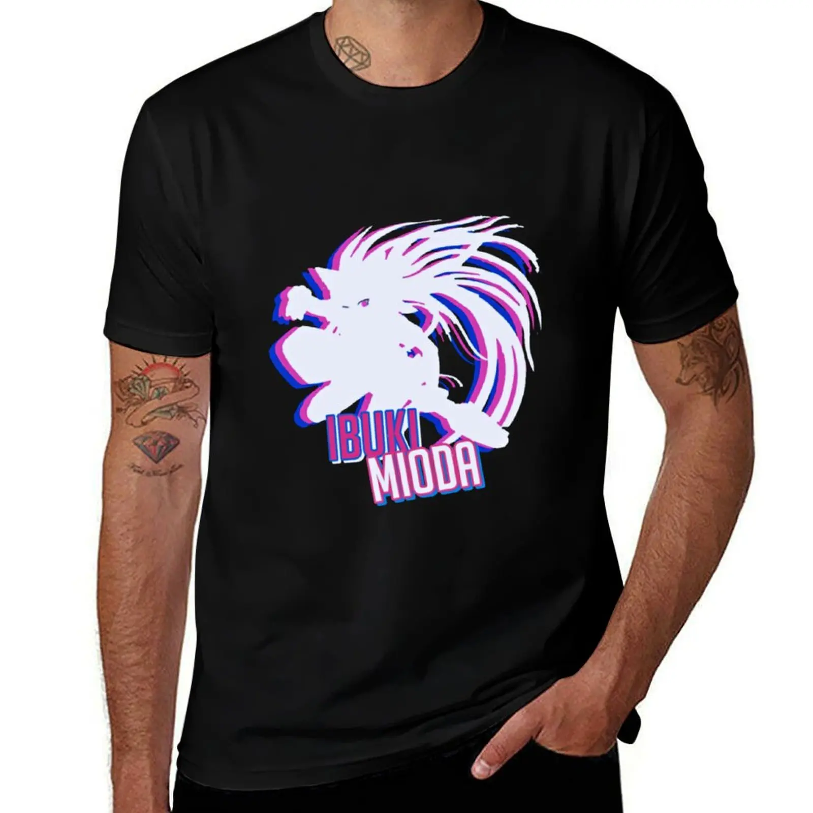 

man T-Shirt soft shirts t t T-Shirt BLUE t men MIODA|PINK man man cotton heavy shirts IBUKI shirt THEME for for cotton +