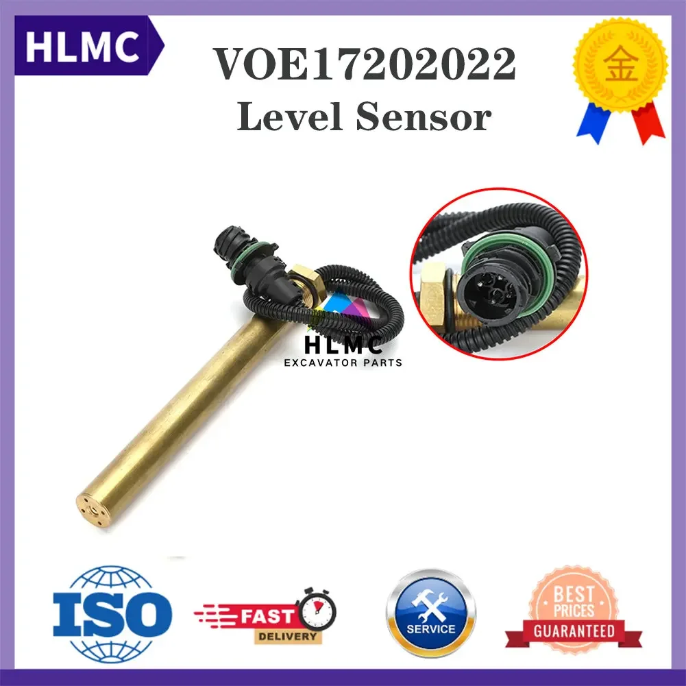 Excavator Accessories New VOE17202022 17202021 Hydraulic Oil Level Sensor For L70 L90 L110 L120 L150 L180