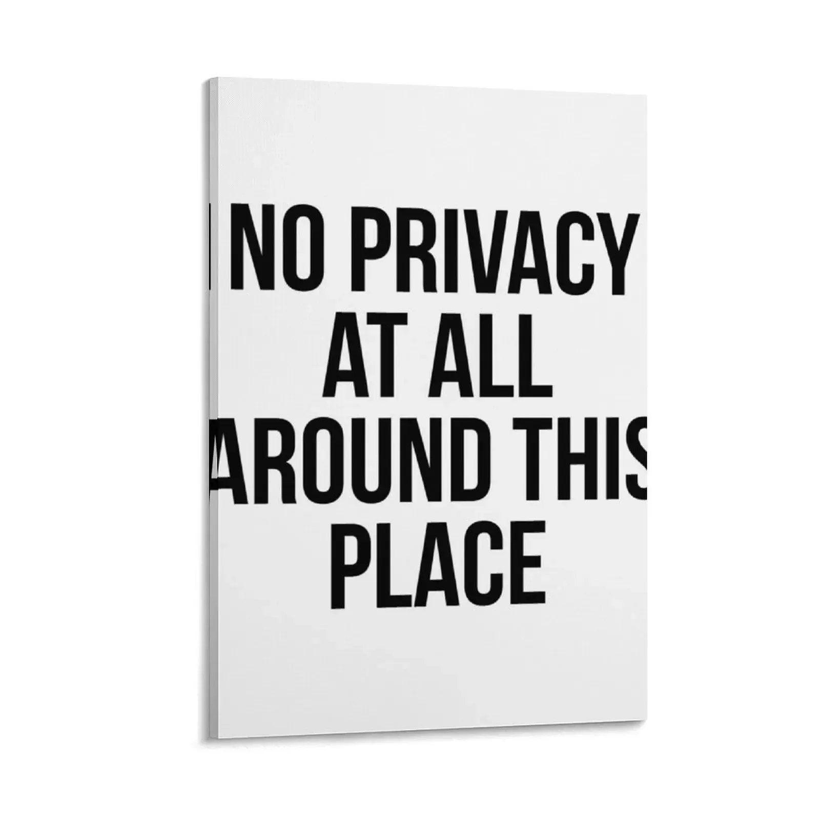 

No privacy at all around this place! Canvas Painting wall decoration painting Picture on the wall art poster