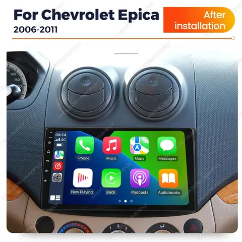 MEKEDE Car Radio Carplay GPS For Chevrolet AVEO T250 Epica 2006 - 2012 Car Stereo DVD Multimedia Player car intelligent systems