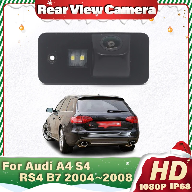 

HD CCD Night Vision High quality RCA Backup Rear View Camera For Audi A4 S4 RS4 B7 2004 2005 2006 2007 2008 License Plate Camera