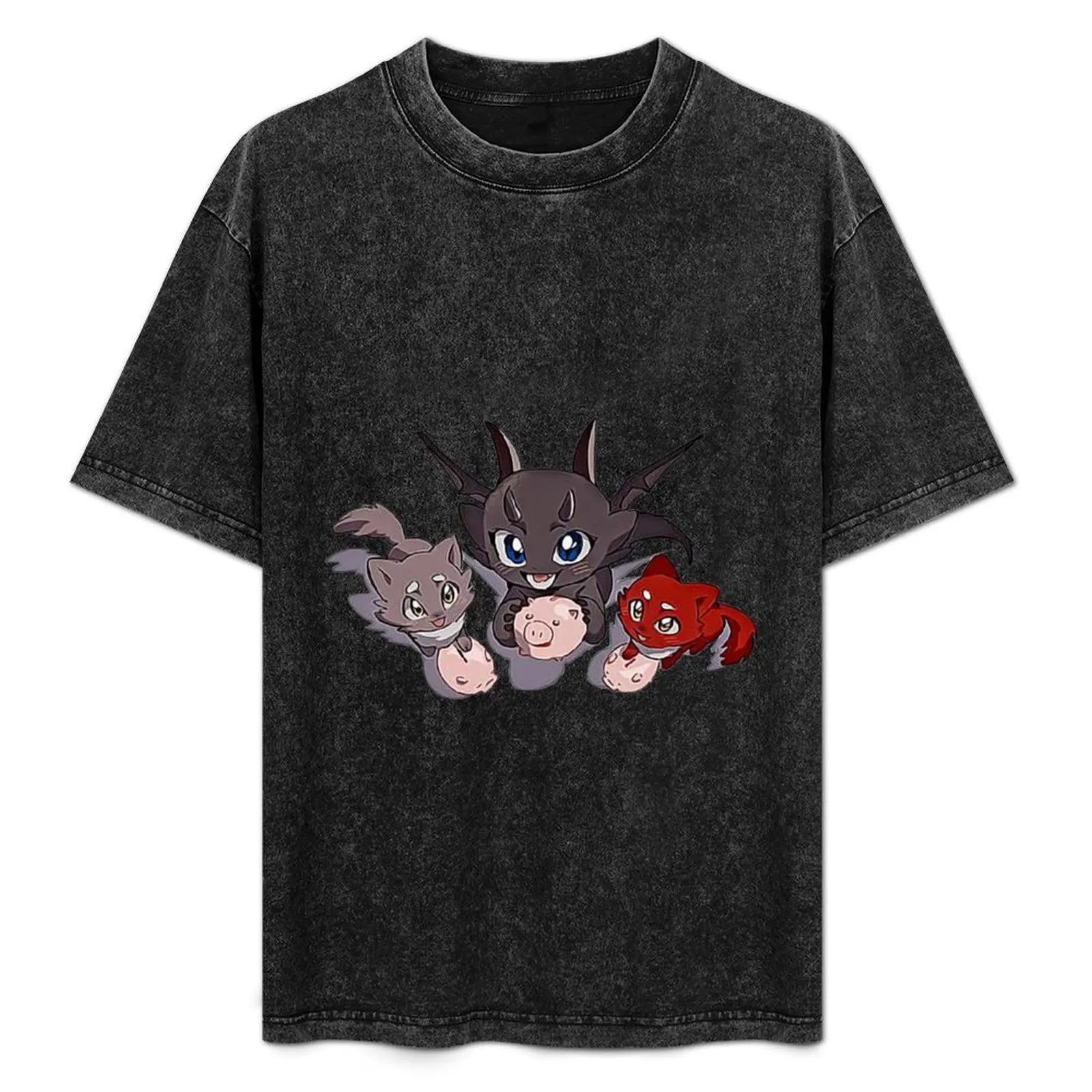 

Trash of the Count's Family - On, Raon Miru & Hong T-Shirt Large Size Breathable Tee