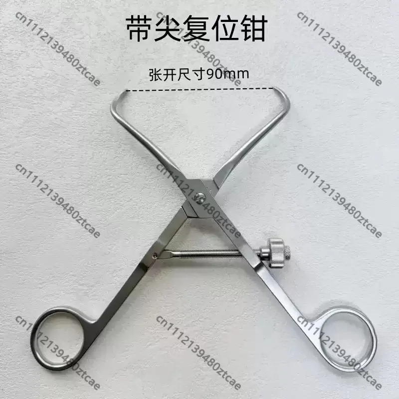 Specialist Type I Pointed Tip Orthopedic Reduction Forceps Medical Bone Fracture Fixation Reposition Tool Surgical Instrument