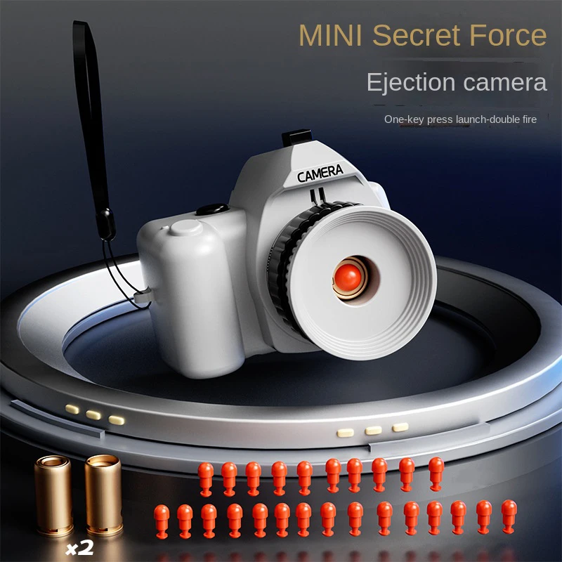 Spy camera's Schieten Pistool Kinderen Rollenspel Spy Assault en lancering speelgoed Pistool Zachte Dart Bullet Speelgoed Pistool voor Prank Fun Toy