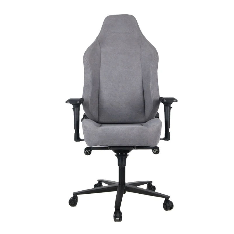 

Factory Price Custom Grey Ergonomic Swivel Gamer Chair Fabric Adjustable Computer Gaming Chair Silla De Juego Cadeira Gamer