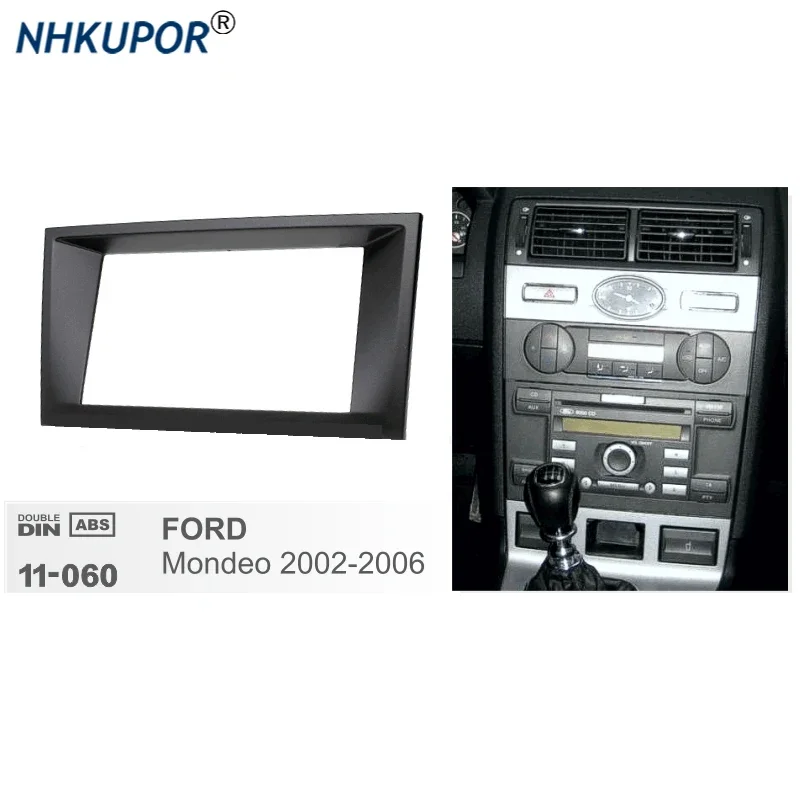 

Автомобильный радиоприемник для FORD Mondeo 2002 2003 2004 2005 2006, автостерео, установка приборной панели, комплект рамки, рамка