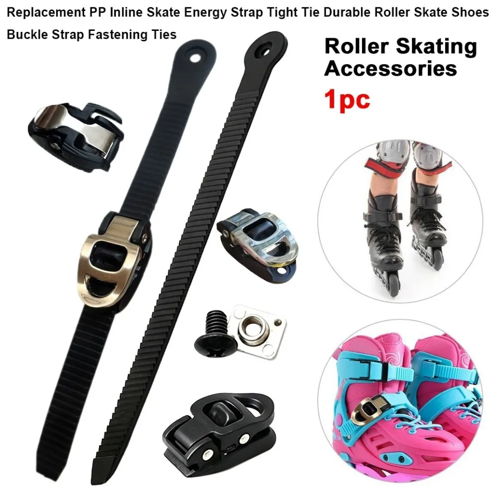 High Quality PP Inline Skate Energy Strap Durable 10 Styles Tight Tie Replacement Roller Outdoor Skating Accessories