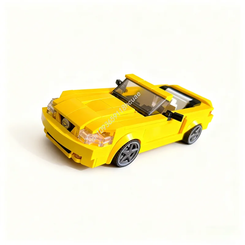 

385pcs MOC Forded Mustangesd Convertible City Champions Model Building Blocks Architecture Toys Christmas Gift Education Kids