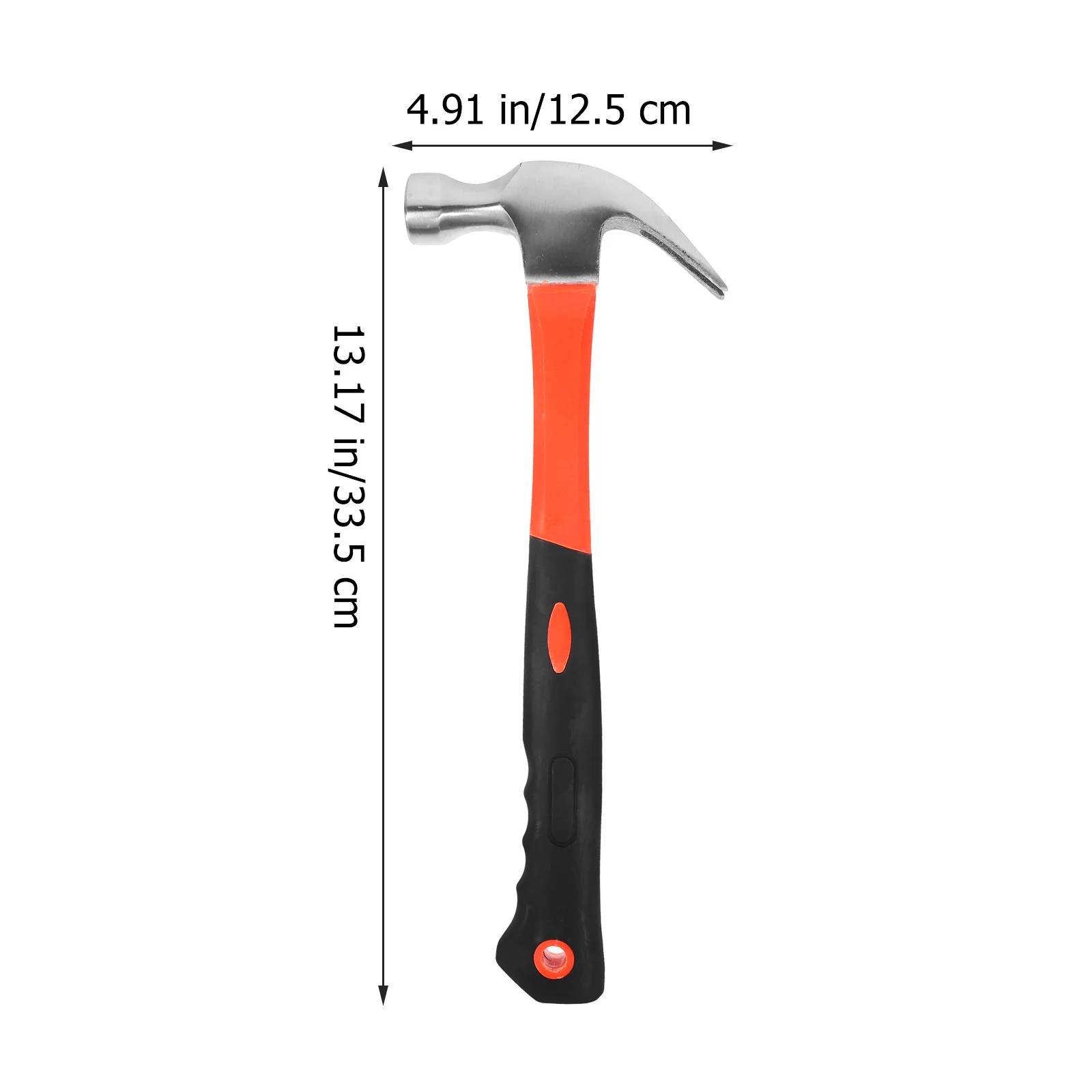 

Молоток-гвоздодер, 20 унций, высококачественная углеродистая сталь, нескользящая ручка для деревообработки, гвоздей, домашнего ремонта, многоцелевого обрамления