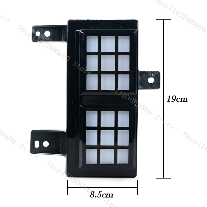 For Chery Jetour Traveller T2 Car Fog Light Assembly Indicator Lamp Front Bumper Lamp Daytime Running Light Foglight