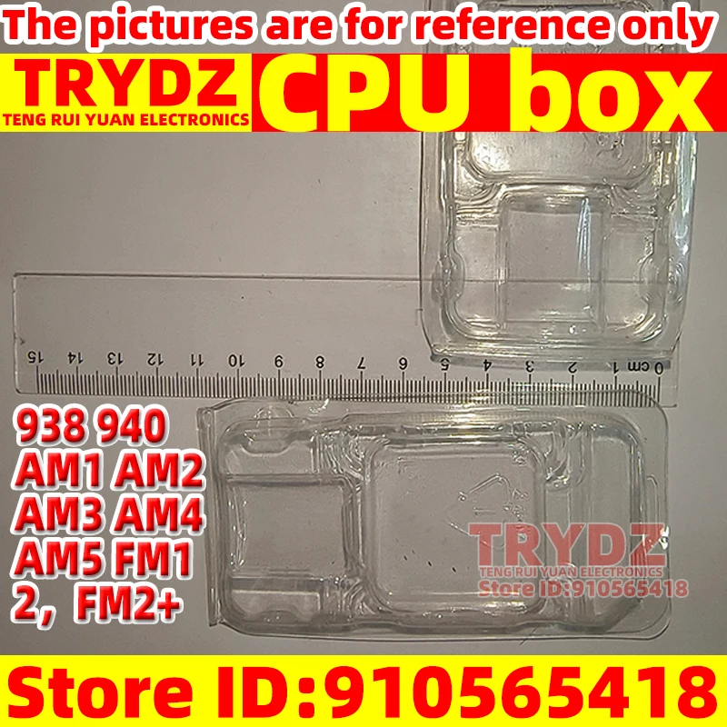 10-5pcs New CPU box, protective box, plastic box, pin packaging box 938 940 AM1 AM2 AM3 AM4 AM5 FM1，2，FM2+