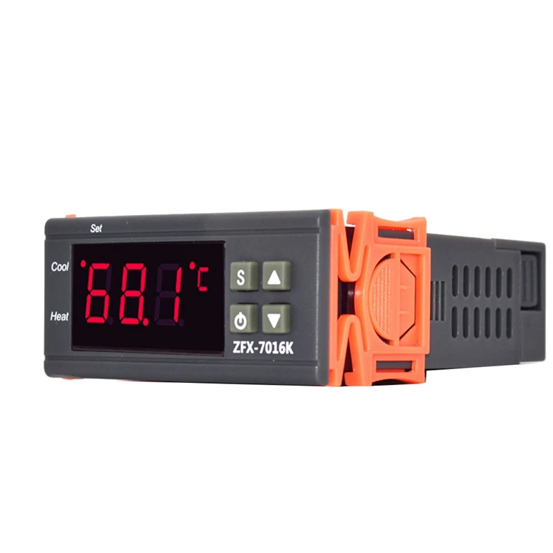 Controlador inteligente de alta temperatura ZFX-7016K, regulador de termostato Digital, interruptor de Control de horno de 999 grados