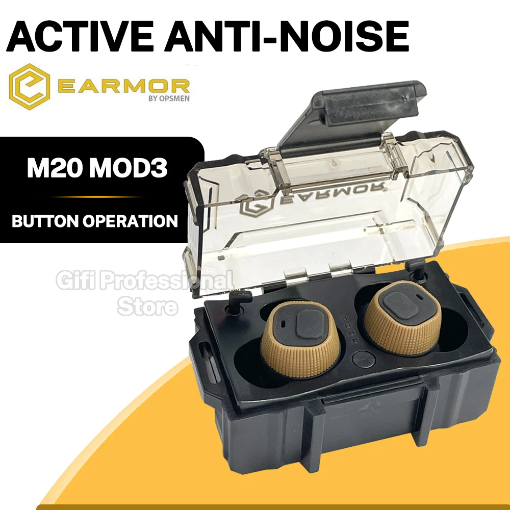 Earmor M20 Active shooting earmuffs Electronic Shooting Earphones/Tactical Earphones/Electronic Hearing Protectors