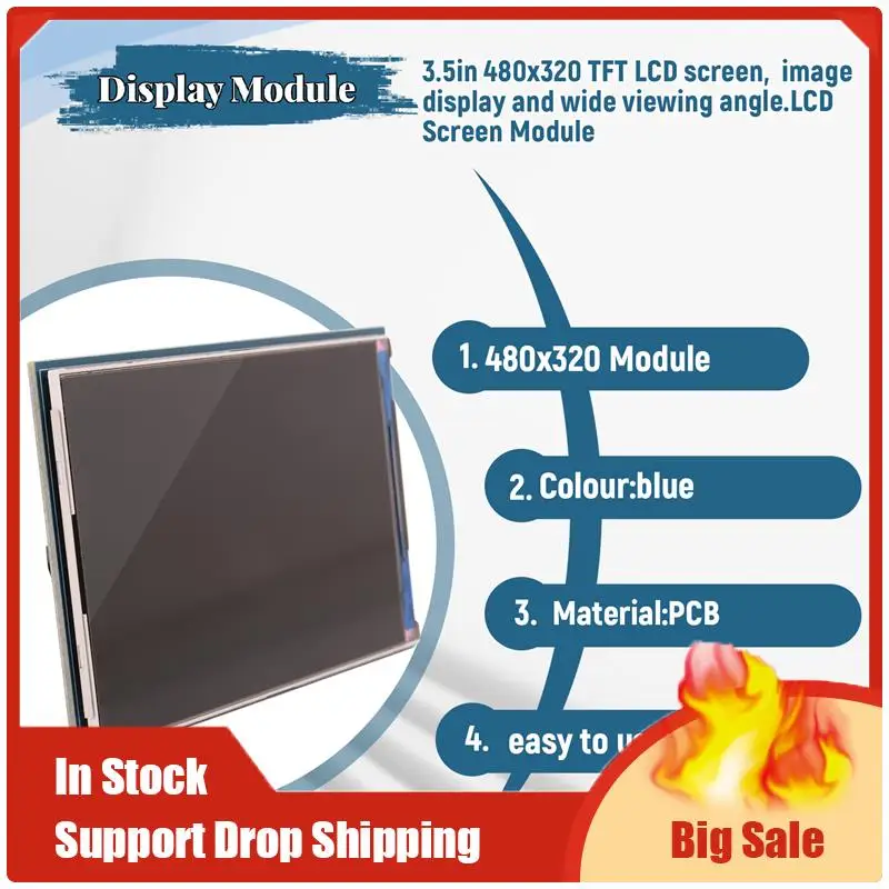 Лучшие предложения Модуль дисплея — 3,5-дюймовый TFT ЖК-экранный модуль 480X320 для платы Arduino UNO и MEGA 2560 (цвет: 1XLCD-экран)