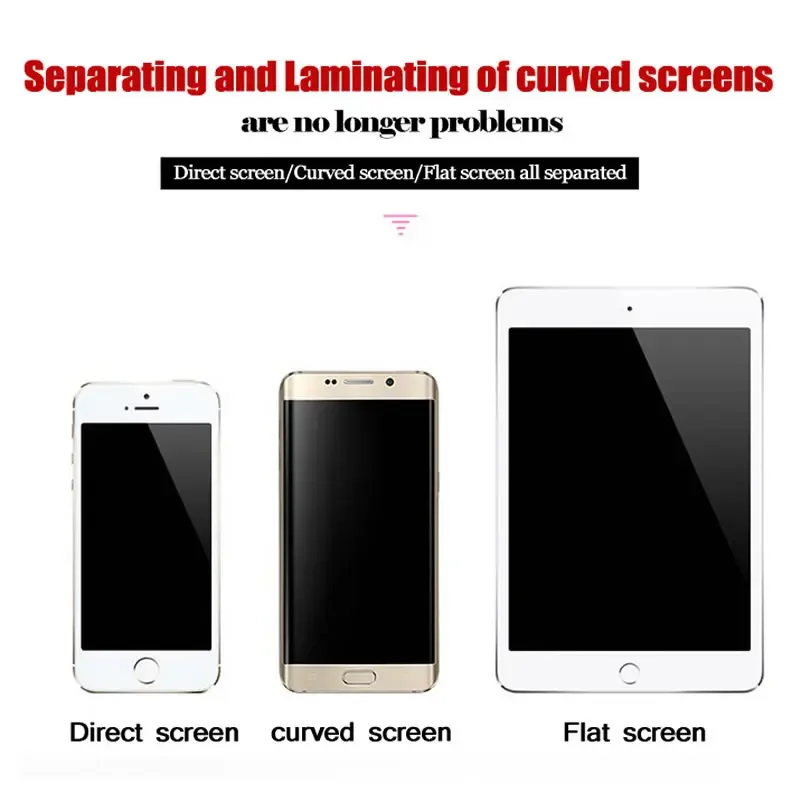 عالية الجودة السيارات LCD ارتفاع قابل للتعديل LY 868 الرقمية OCA آلة الترقق ماكس 13 بوصة 220 فولت 110 فولت