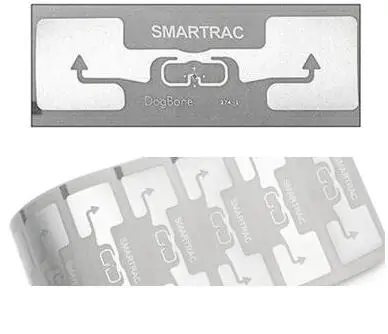 smartrac rfid brand original manufacturer dogbone monza chip impinj r6 uhf rfid tag sticker adhesive inlay with epc Unique TID