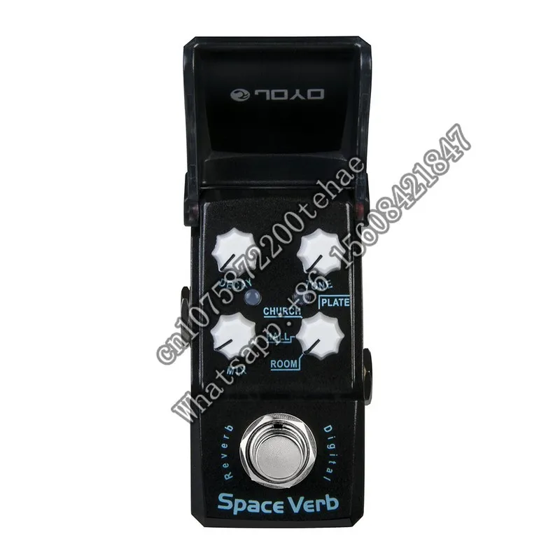 JOYO JF-317 Space Verb Pedal Digital Room Hall Reverb Mini Electric Guitar Effect with Knob Guard True Bypass Guitar Accessories