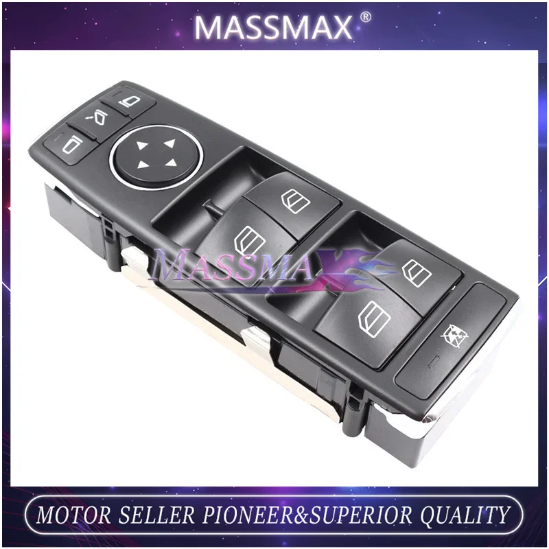 Power Window Master Control A1669054400 fit for Mercedes-Benz W166 W117 W292 W156 - Driver Side Replacement