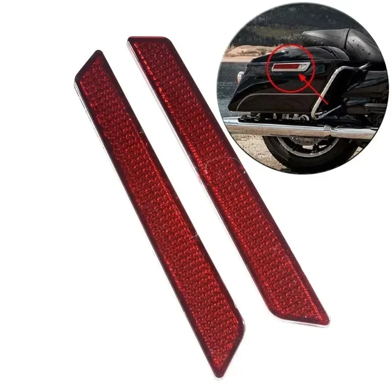 

Car Stickers Decal Warning Reflective Tape Strips 3 Colors Safety Mark Auto Reflect for Reflective Sticker Car Door 2pcs