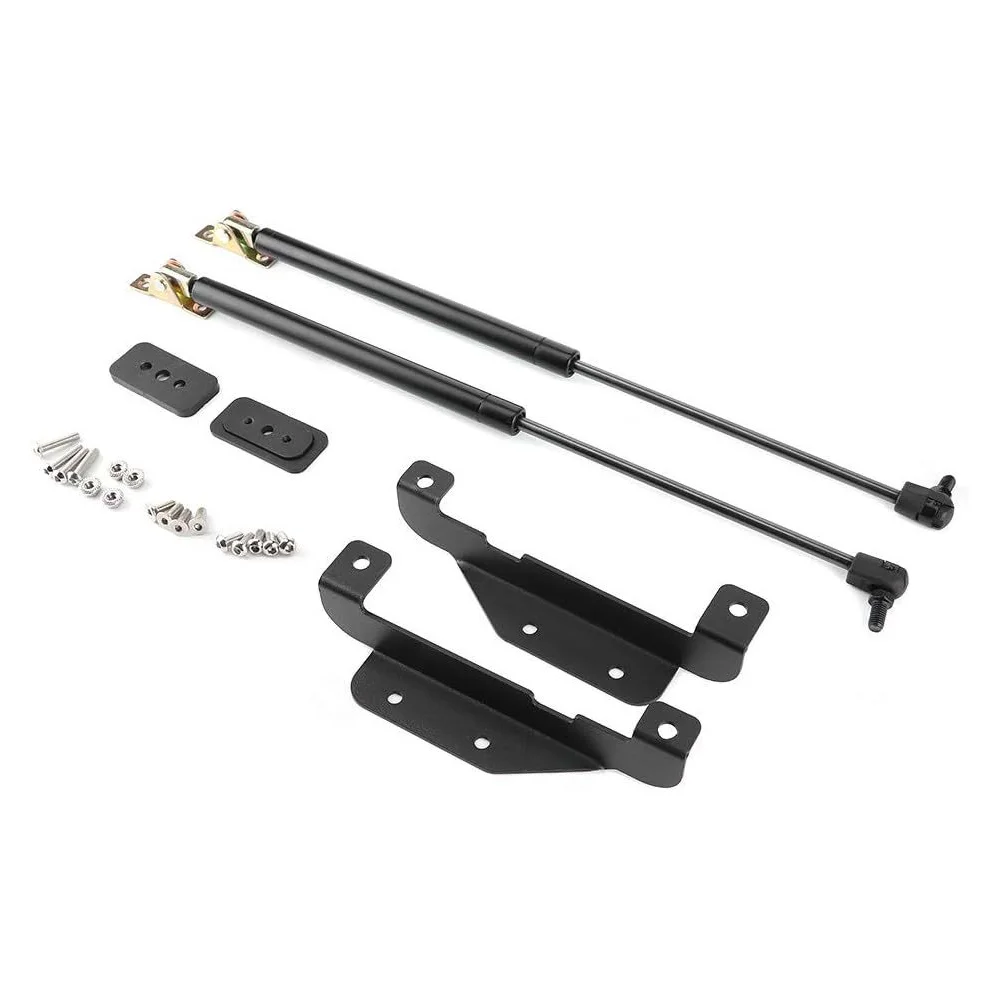 Compatible For  Jeep Wrangler JL 18-24 & Gladiator JT 20-24 Front Hood Lift Strut Suspension Support Kit