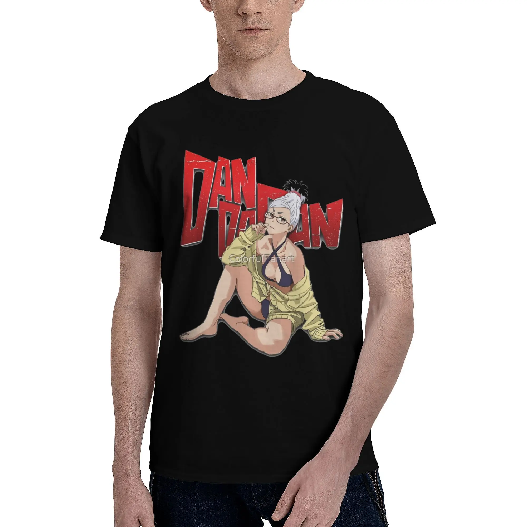 

Men Women Anime Dandadan T Shirt 100% Cotton New Arrival T-Shirt Ayase Momo Top Clothing DM008