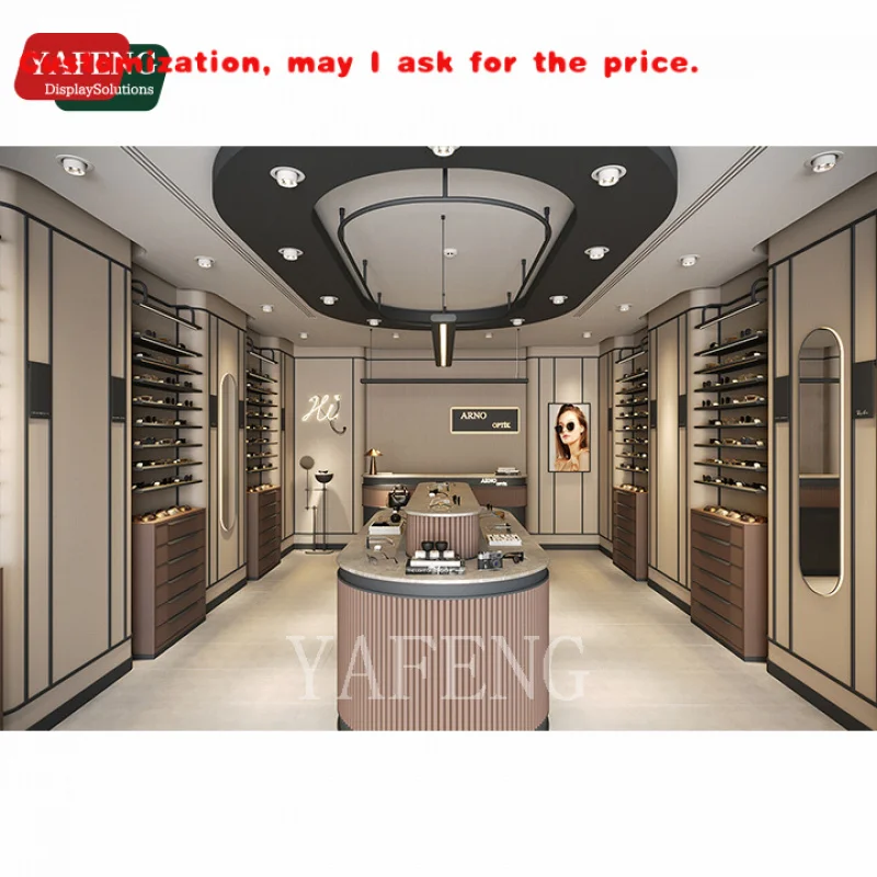 

на заказ. Современная мебель, подставка для очков, светодиодное освещение, солнцезащитные очки, оптические витрины, магазин очков