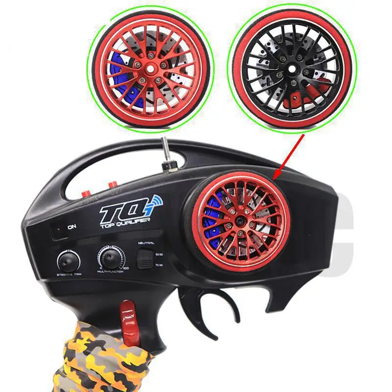

For Trax X-maxx Summit E-revo Slash Trx-4 Trx6 Rus Tler Vxl Tqi Remote Control Metal Remote Control Handwheel