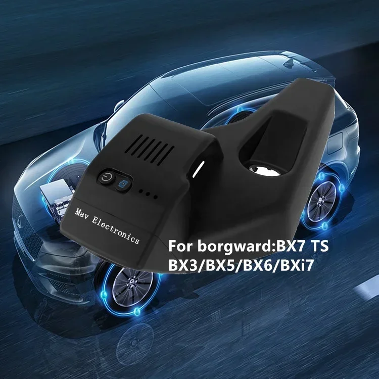 سجلات السيارات لبورجوارد BX3 BX5 BX6 BXi7 BX7 TS DashCam المخفية واي فاي كاميرا DVR للسيارة 4k للرؤية الليلية مسجل كاميرا السيارة