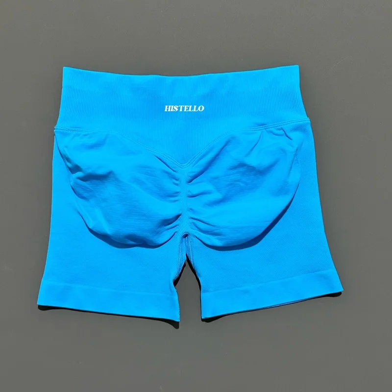 HISTELLO Impacts Shorts Df Substitute High Waist Women Yoga Workout Shorts Seamless Leggings Stretch Fitness Gym Running Shorts - Image 6