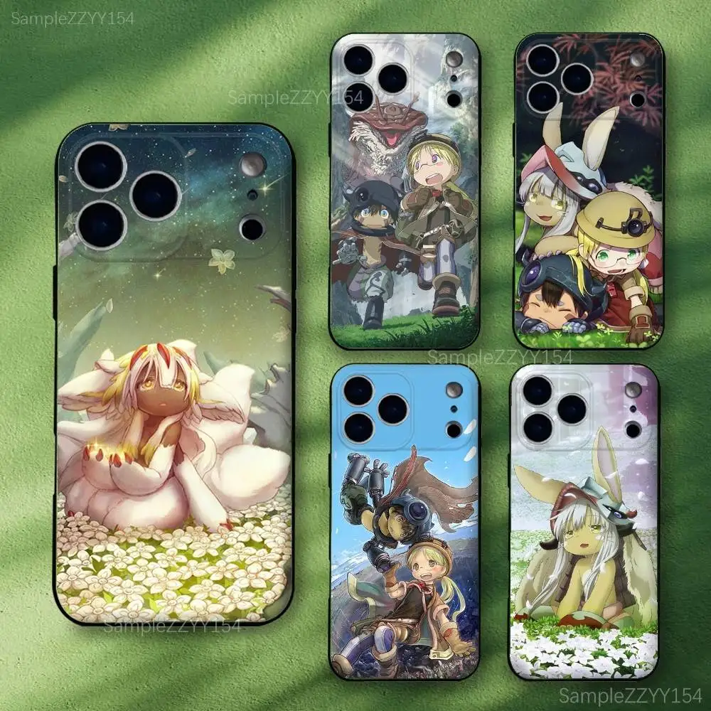 

Made In Abyss Bondrewd Anime Phone Case For iPhone 17,16,15,14,13,12,Pro,Max,Plus,E,SE4,Air,Mini Black Soft Funda