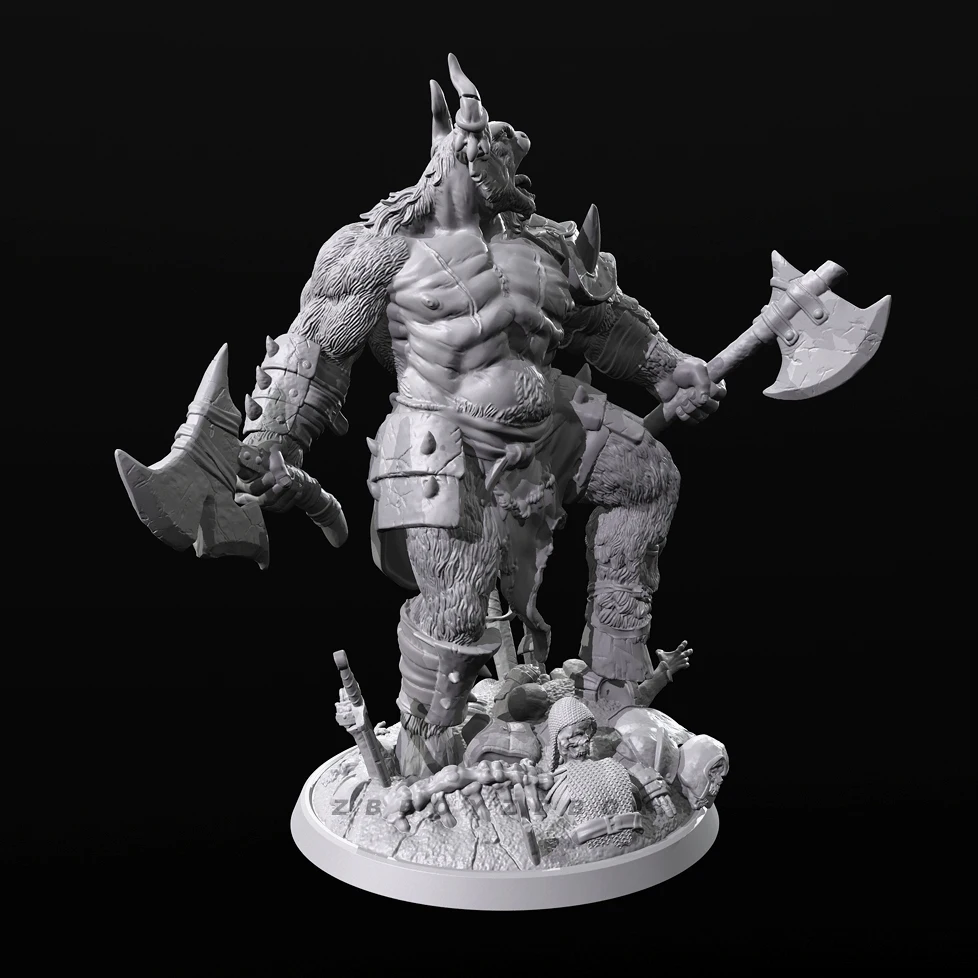 Overall heights 45mm 60mm 80mm  Resin model kits figure colorless and self-assembled 3D Printing  TD-7192/3D