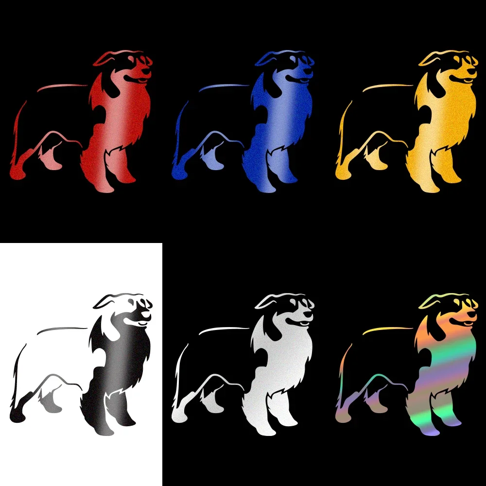 

Car Reflective Sticker Funny Cute Pet Dog Pattern Vinyl Decals Cool Styling Auto Windshield Window Bumper Decoration Accessories