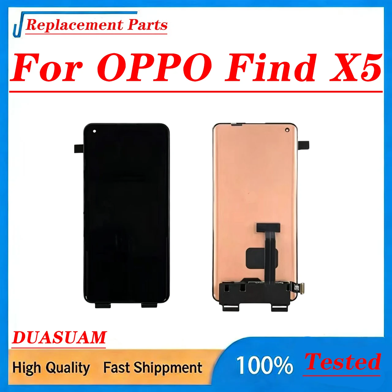 Wholesale Original AMOLED Screen For OPPO Find X5 6.55