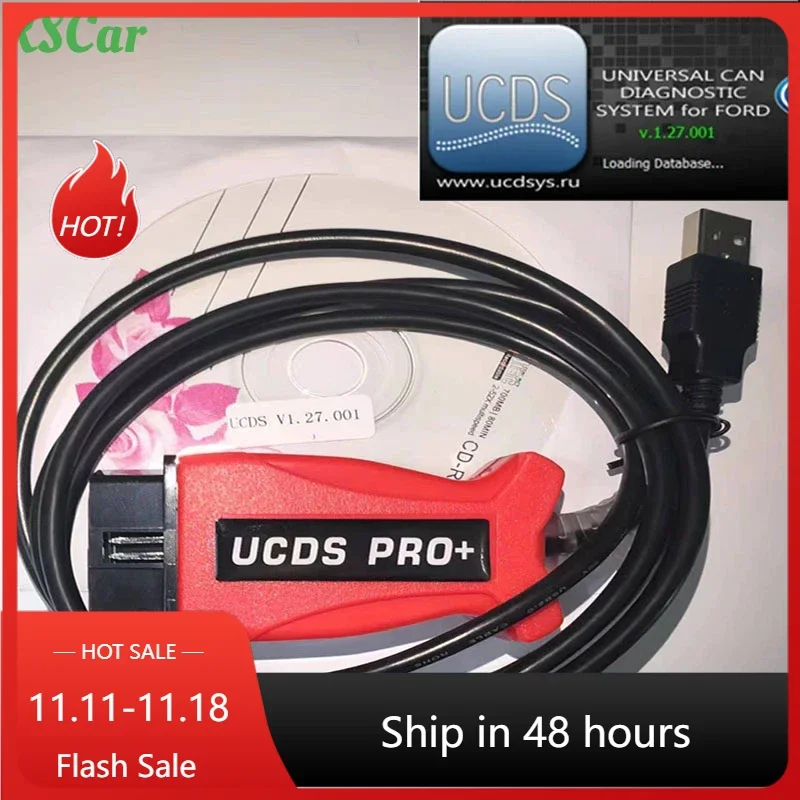 

OBD2 UCDS Pro для Frd UCDS Pro + V1.27.001 полный функционал с 35 токами UCDS Pro OBD2 Диагностический кабель полная лицензия