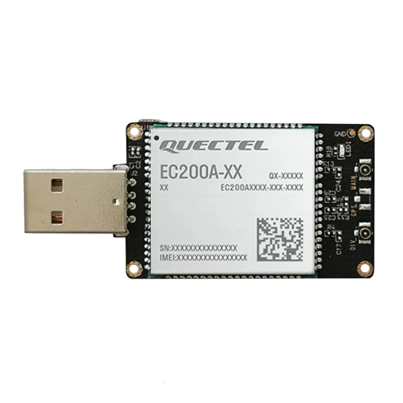 Quectel-LTE Cat4 Module, EC200A-AU, Dongle USB 4G, Europa, Ásia, América Central, Austrália, Nova Zelândia