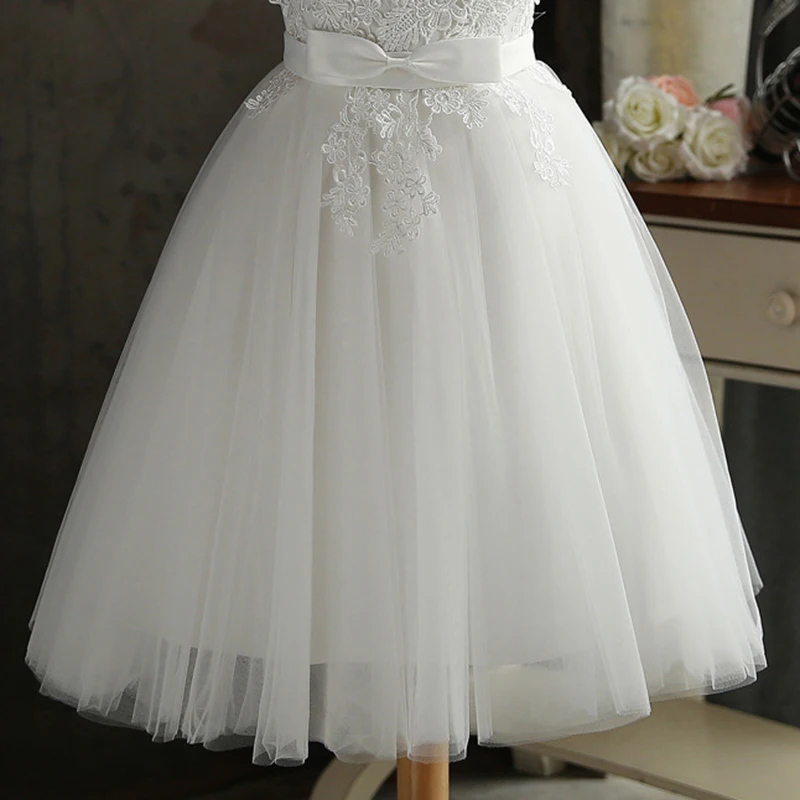 Elegant White Embroidery Lace Chiffon Bridesmaid Dresses 2023 Women Summer Sexy Prom Birthday Graduation Evening Party Dress